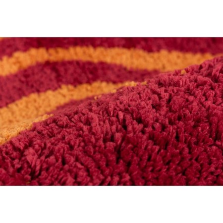 A set of bathroom mats "Simon", 2 pcs: 50 x 80 cm, 55 x 55 cm, terracotta color-4