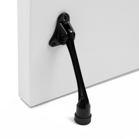 Door locomard lock, "goat leg", black color-13