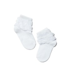 Носки для самых маленьких хлопковые Conte Kids Tip-Top, размер 8, цвет белый