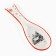 New Year! New Year's ceramic stand under the spoon "Hut", 7 x 22.3 cm, white color