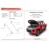 Copot shock absorbers "Avtoopor", Mitsubishi L200 2018-N.V., 2 pcs., Umil20031