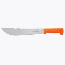 Machete Garden, straight blade, orange handle Truper 43x7x5 cm