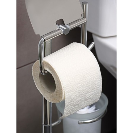 Standing with three toilet accessories, 80 cm, chromium color-3