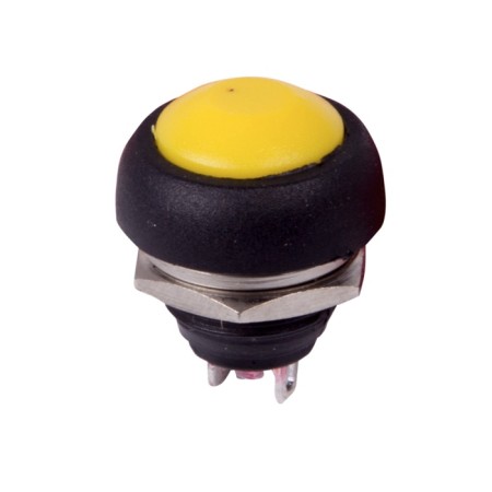 Capter-Knopka 250V 1A (2C) OFF- (ON) B/Fix yellow Micro (PBS-33V) Rexant
