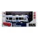 Radio -controlled bus "City", 1:40, works from batteries, white color