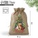 Gift bag with thermonacle “happy moments”, 16 x 24 cm, New Year