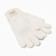 Women's gloves MIST with rabbit wool, rr 22 cm, col. lactic