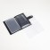 Cover for auto documents on the button, textura, black color