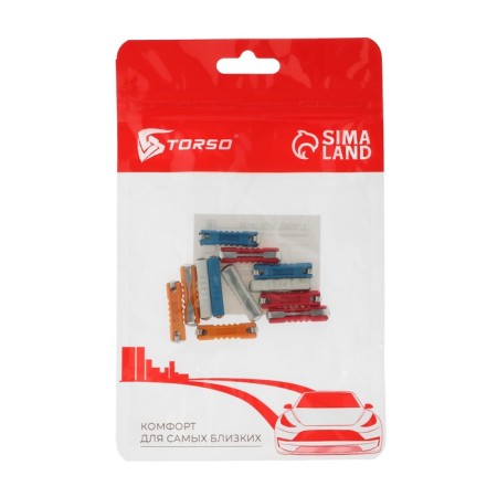 Cylindrical fuse, 5a, 8a, 16a, 25a, set 12 pcs-1