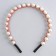 Hair rim with pearls "desires will come true"