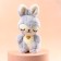 Soft toy Enjoy EVERY MOMENT, bunny, mix
