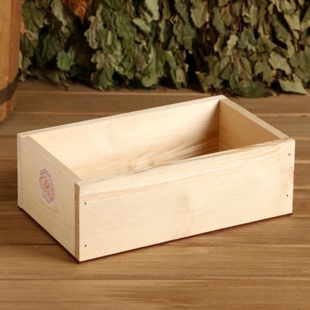 Wooden box "have a nice day", 24.5 × 14 × 8 cm-3