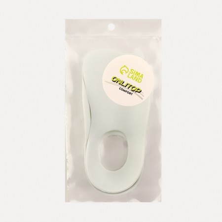 Half-slopes for shoes, m district, 16 × 7 cm, steam, white color-3
