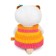 Soft toy "Lee Baby in a striped knitted vest", 20 cm