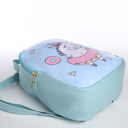 Baby backpack, lightning department, blue color-5