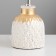 Louise table lamp E14 40W white-gold 20x20x32 cm
