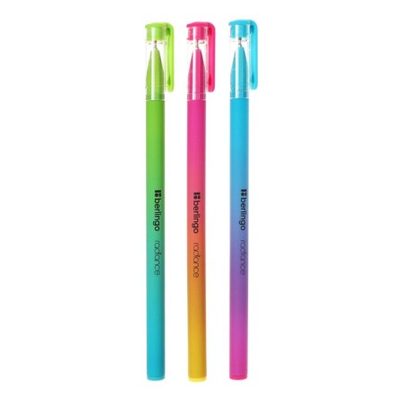 Balloon handle Berlingo "Radiance", 0.7mm, blue, MIX case-6