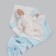 Kinderlitto discharge kit “New First Wardrobe”, 4 items, height 50-56 cm, blue color
