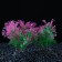 Set of artificial plants for aquarium (2 pcs), 10 cm