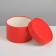 Set of hats 3 in 1 red, gift packaging, 16 x 10, 14 x 9, 13 x 8.5 cm