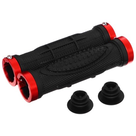 Clips 130 mm, Lock on, Black/Red Color-3