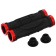 Clips 130 mm, Lock on, Black/Red Color