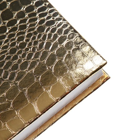 The diary is inatized, Ovan, A5, 136 sheets, Attomex. Arkona, solid cover, boumvinyl with foam, liesse, block 70%, gold-4