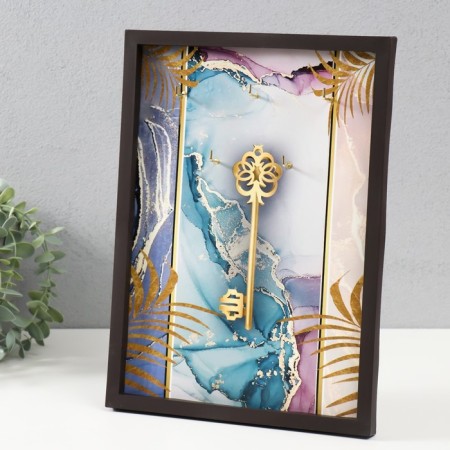 Open "key" 5 hooks, 23x32 cm-1