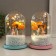 Souvenir plastic light "A couple of yellow wood" mix 11x11x16 cm