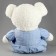 Soft toy "Bear, in a blue dress, 70 cm