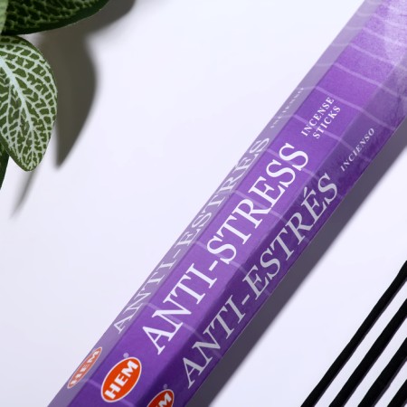 Incense Hem "Antistress. Antistress", 20 sticks in packaging, hexagon-1