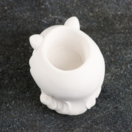 Figure pot "Girl with ears" 7x9x11cm-3