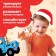 Maxi Puzzles in the metal box "Funny New Year with the Blue Tractor", 15 puzzles