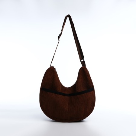 Youth bag with lightning, brown color-1