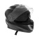 Modular helmet with two visors, size L (59-60), model-BLD-160E, black glossy