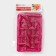 Form for ice “Cube”, silicone, 18.5 × 11.8 × 3 cm, 15 cells 3.4 × 3.4 cm, pink color