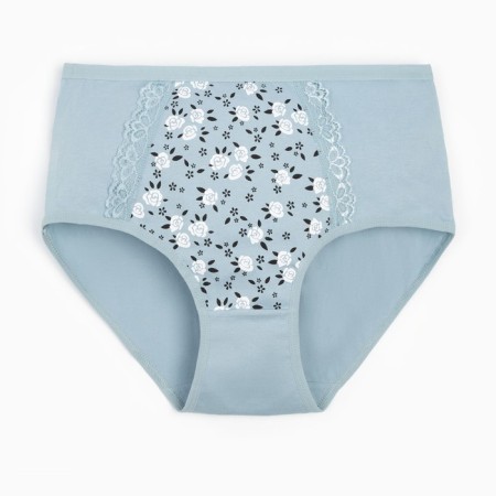 Panties female color blue, size 50-52