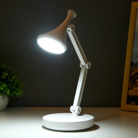 Jambo table lamp LED 2W USB AKB White 13x13x34.5 cm Risalux-3