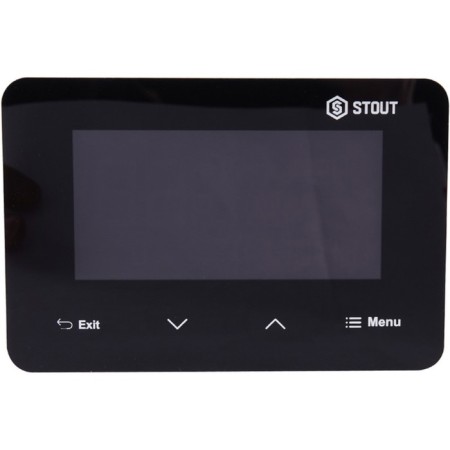 Wireless indoor two-position regulator ST-293V2 Stout STE-0101-029322, black