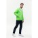 Male sweatshirt, size 44, color is bright green