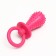 Chewing toy "Nipple", TPR, 10 x 3 cm, pink
