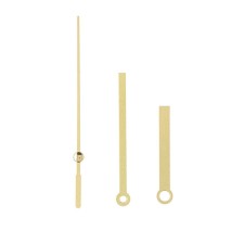 A set of 3 arrows for 50/70/77 mm watches, packing 10 pcs, gold