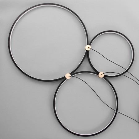 Lanas lamp LED 150W black-gold 86x70x3.3 cm Bayerlux-6