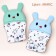 Break-cutter "Bunny", blue/green color, I crumb