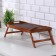 Folding breakfast table, 50 × 30cm, with handles, sea