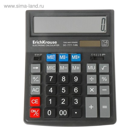 Coalculator desktop 14-bit Erych Krause DC-777-14N-1