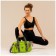 Sangh yoga and gymnastics bag 37x20x20 cm, green color
