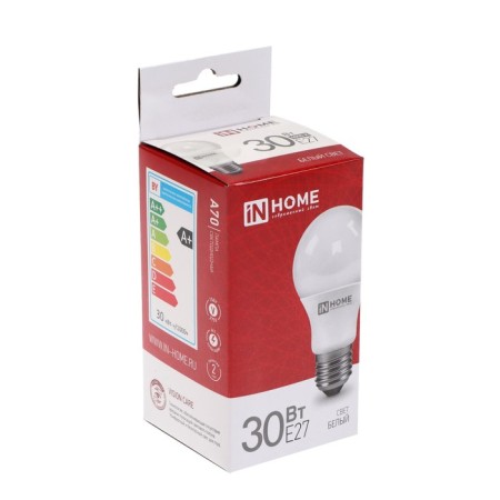 LED lamp In Home LED-A70-VC, E27, 30 W, 230 V, 4000 K, 2850 lm-2
