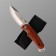 Folding stinger knife, 9 cm, blade - 3cr13, handle - tree