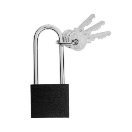 The castle of a hinged tundra, a base of 30 mm, a long handle, 3 keys, suspension-1